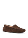 Gommino Suede Driving Shoes Brown - TOD'S - BALAAN 3