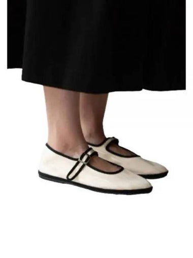 Drogheria Cribellini Flat Shoes MJJJ MO CRB Free CREAM BLACK - DROGHERIA CRIVELLINI - BALAAN 1