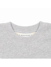 College Fox Print Sweatshirt Light Grey Melange - MAISON KITSUNE - BALAAN 3