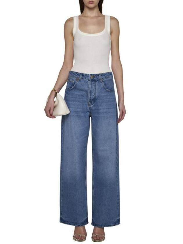 Le De Nimes Oversized Wide Jeans Blue - JACQUEMUS - BALAAN 3