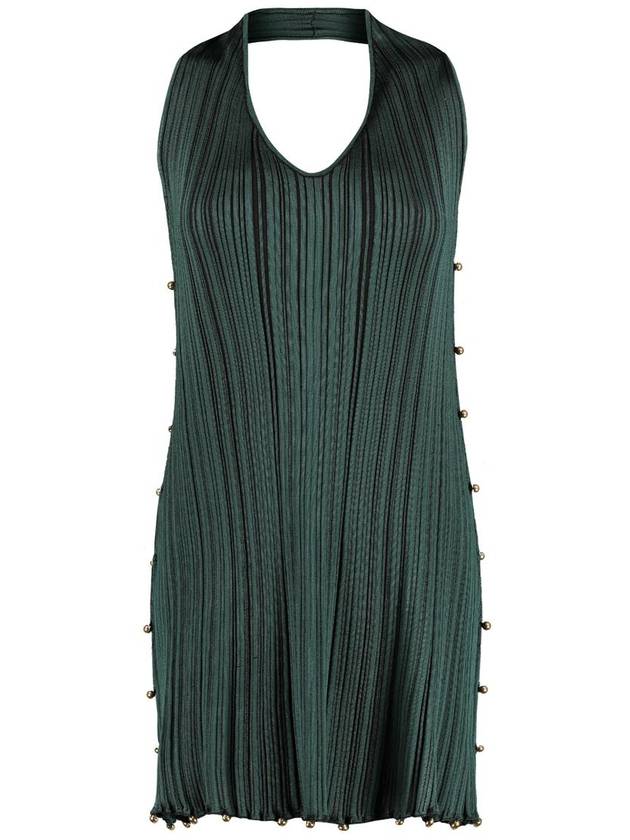 Dress With Open Back Women's Green - BOTTEGA VENETA - BALAAN 2