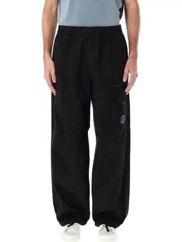 Microreps Boxy Cargo Lens Pants Black - CP COMPANY - BALAAN 3