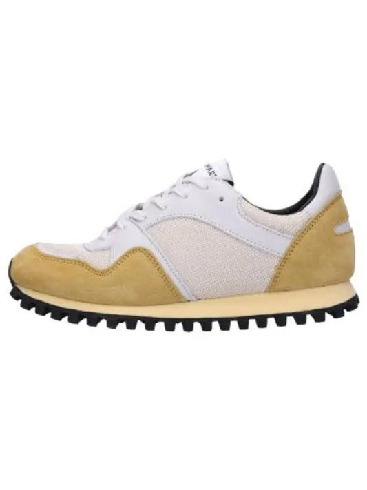 Marathon Trail Mesh Sneakers Beige Running Shoes - SPALWART - BALAAN 1