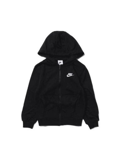 Genuine Junior Club Fleece French Terry Full Zip Hoodie FD3017 010 - NIKE - BALAAN 1