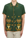 Men s Short Sleeve Shirt MRS24SH005 GREEN MULTI - BODE - BALAAN 3