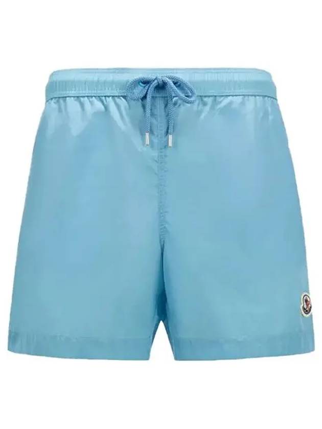 Monogram Tech Shorts Blue - MONCLER - BALAAN 2