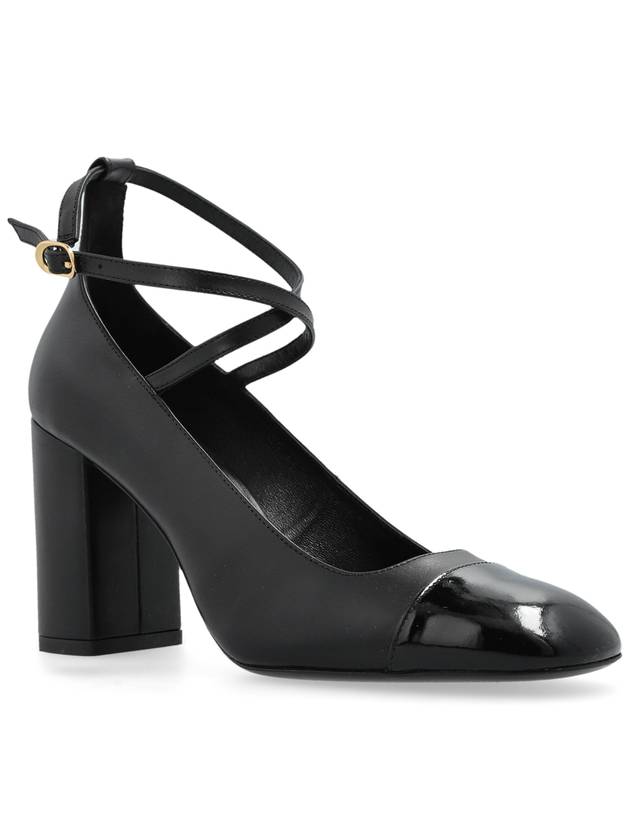 Stuart Weitzman Heeled Shoes Eden Strap, Women's, Black - STUART WEITZMAN - BALAAN 4