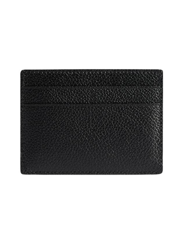 Logo Printing Leather Card Wallet Black - BALENCIAGA - BALAAN 3