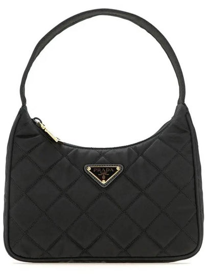 Nylon Quilted Hobo Tote Bag Black - PRADA - BALAAN 2