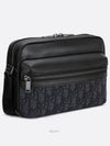 Rider 2 0 Zipper Messenger Bag Black Dior Oblique - DIOR - BALAAN 2