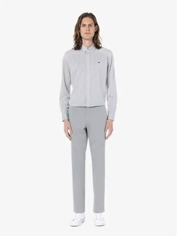 Men s High Density Cotton Chino HH331E 54G CCA Domestic Product GQ2N24011574197 - LACOSTE - BALAAN 1