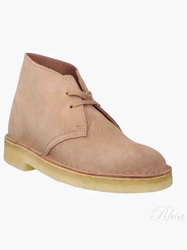 Suede Desert Middle Boots Beige - CLARKS - BALAAN 2