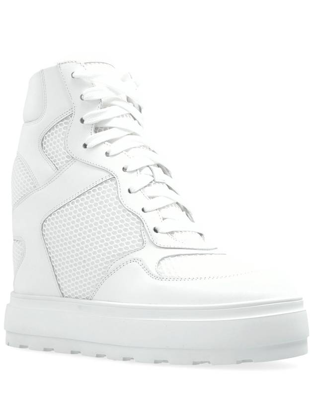 Casadei Wedge Sneakers, Women's, White - CASADEI - BALAAN 4