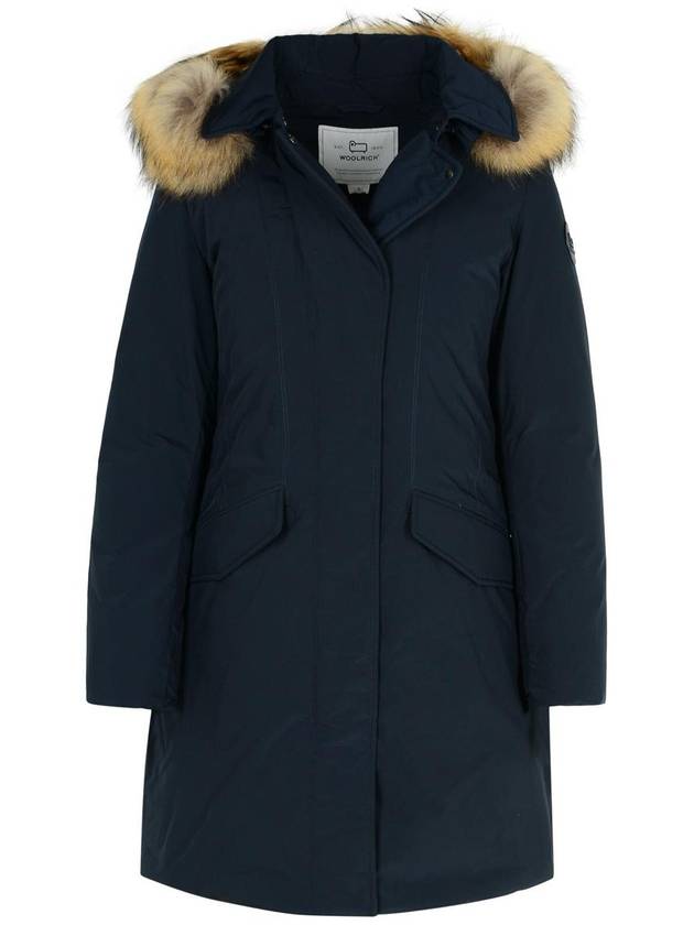 Woolrich 'Modern Vail' Blue Polyester Parka - WOOLRICH - BALAAN 1