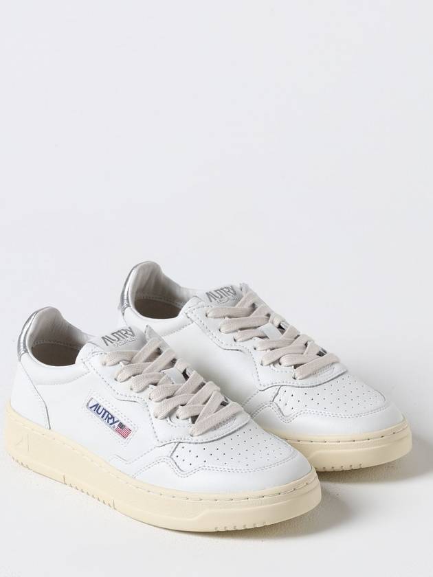 Medalist Silver Tab Low Top Sneakers White - AUTRY - BALAAN 3