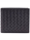 Intrecciato Weaving Half Wallet Espresso - BOTTEGA VENETA - BALAAN 2