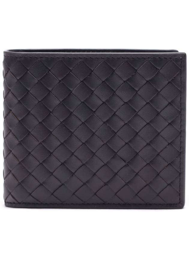 Intrecciato Weaving Half Wallet Espresso - BOTTEGA VENETA - BALAAN 2