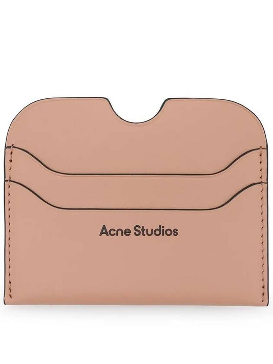 Embossed logo leather card holder CG0234 - ACNE STUDIOS - BALAAN 2