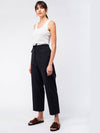 drawstring cropped pants - JIL SANDER - BALAAN 4