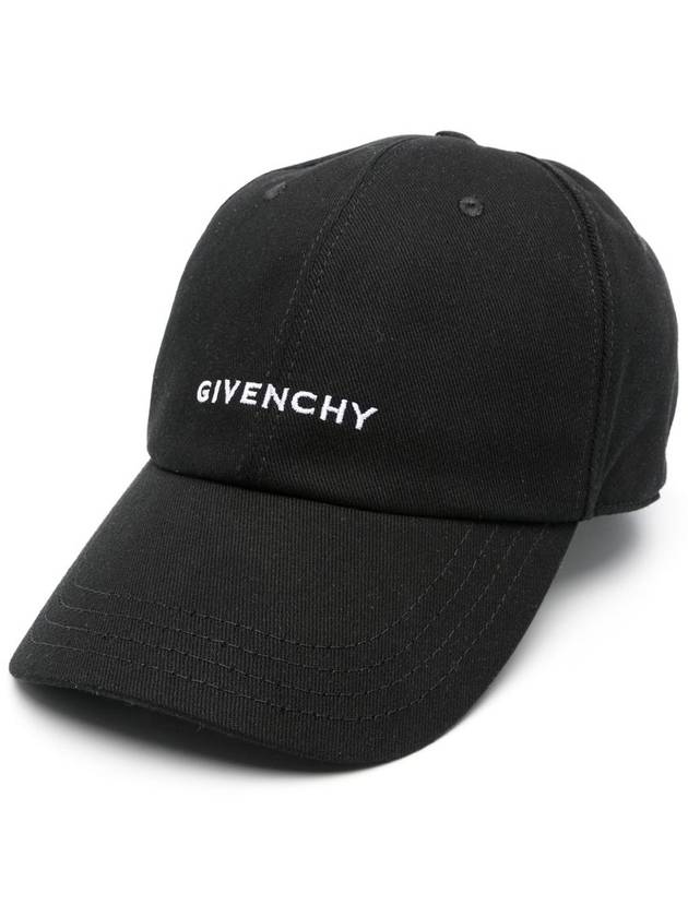 4G Logo Twill Ball Cap Black - GIVENCHY - BALAAN 3