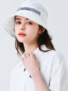 Ribbon Tunnel Cruise Bucket Hat WHITE - MONBIRDIE GOLF - BALAAN 9