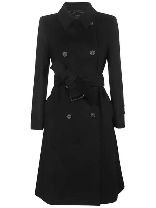 22FW AFIDE Belted Double Breasted Coat 50160623 013 - MAX MARA - BALAAN 1