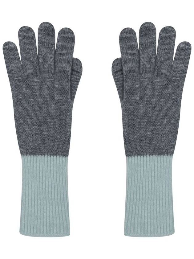 100 cashmere finger hole knit gloves - CALLAITE - BALAAN 2