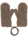 23FW Turtle Dove Ombrato Alpaca Cashmere Gloves OMBRATO4 002 - MAX MARA - BALAAN 3