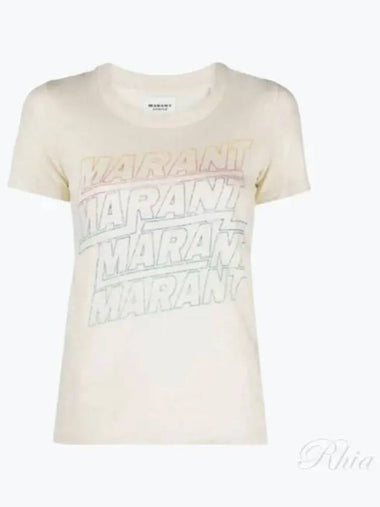 Women s Giuliani Logo T Shirt Top TS0148FA B1N09E 23EC 108536 - ISABEL MARANT - BALAAN 1