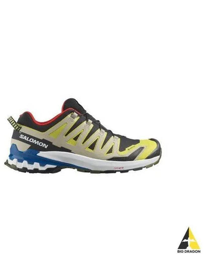 XA Pro 3D V9 GTX Low Top Sneakers Black Buttercup Lapis Blue - SALOMON - BALAAN 2