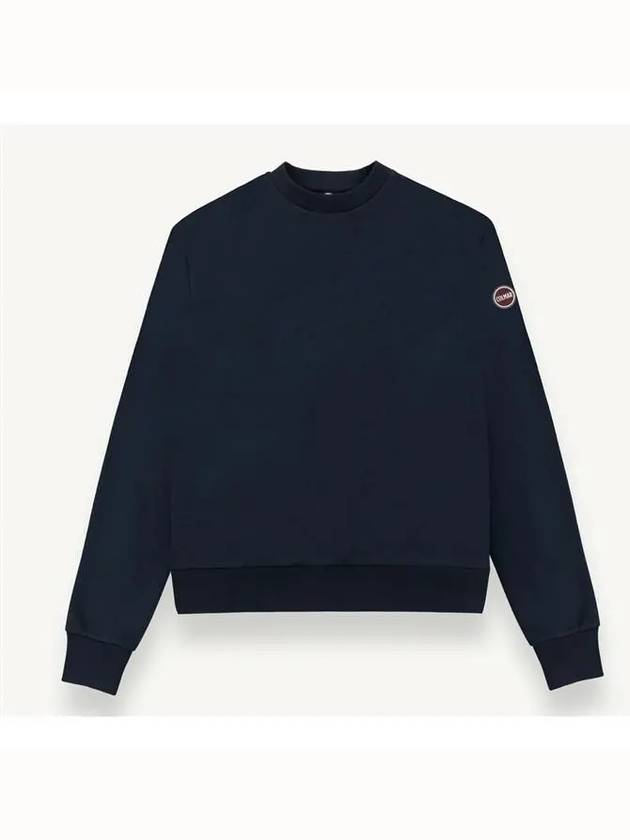 Logo Patch Sweatshirt Navy - COLMAR - BALAAN 3