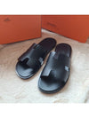 Izmir Sandal Calfskin & Noir - HERMES - BALAAN 8