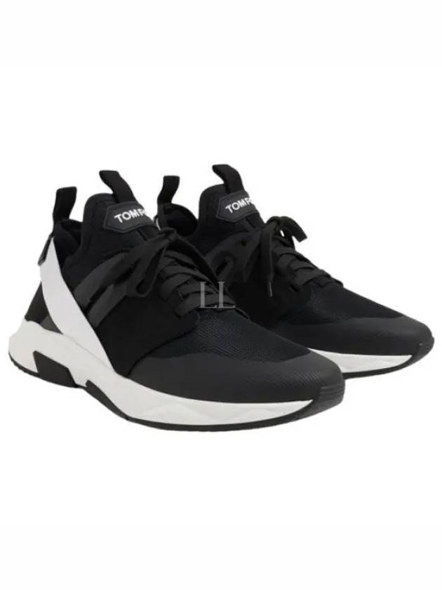 Jago Low-Top Sneakers Black - TOM FORD - BALAAN 2