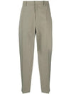 Cotton Trousers Khaki - A.P.C. - BALAAN 5