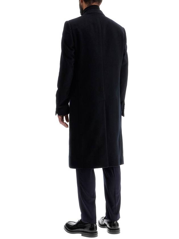 single-breasted cashmere coat - DOLCE&GABBANA - BALAAN 3