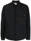 24SS Mid Layer One Pocket Overshirt Black - TEN C - BALAAN 1