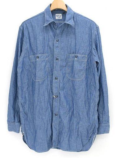 Vintage fit chambray work shirt - ORSLOW - BALAAN 1