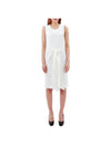 Robe Sans Manches Short Dress White - GIVENCHY - BALAAN 1