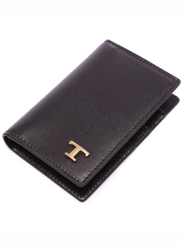 Men's T Logo Card Wallet - TOD'S - BALAAN 5