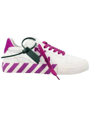 Arrow Vulcanized Low-Top Sneakers Fuchsia - OFF WHITE - BALAAN 1