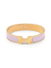 Clic H Bracelet Rose Candeur - HERMES - BALAAN 3