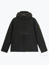 Compass Badge Hooded Jacket Black - STONE ISLAND - BALAAN 2