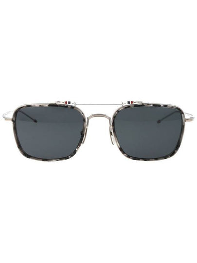 Eyewear Tortoiseshell Rectangular Frame Sunglasses UES816AG0003 - THOM BROWNE - BALAAN 2