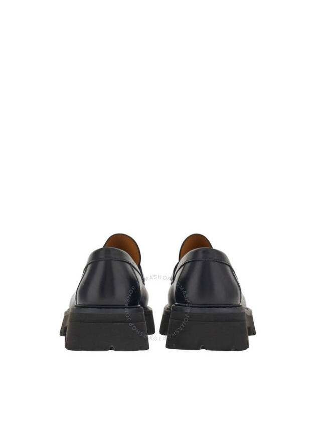 Ferragamo Black Fergal Chunky Loafers, Size 8 - SALVATORE FERRAGAMO - BALAAN 3