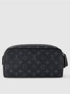 Louis Vuitton Dopp Kit Monogram Eclipse Pouch Bag Black - LOUIS VUITTON - BALAAN 6