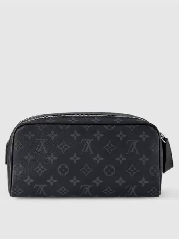 Louis Vuitton Dopp Kit Monogram Eclipse Pouch Bag Black - LOUIS VUITTON - BALAAN 6