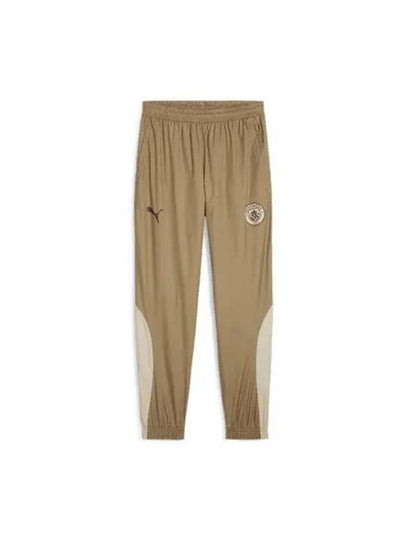 MCFC Prematch Woven Track Pants Beige - PUMA - BALAAN 2