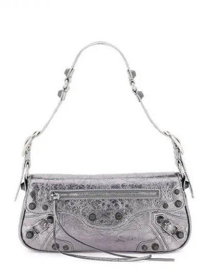 Le Cagole Metallic Small Shoulder Bag Silver - BALENCIAGA - BALAAN 2