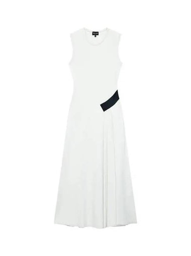 Women s Waist Patch Long Dress Cream 271668 - GIORGIO ARMANI - BALAAN 1