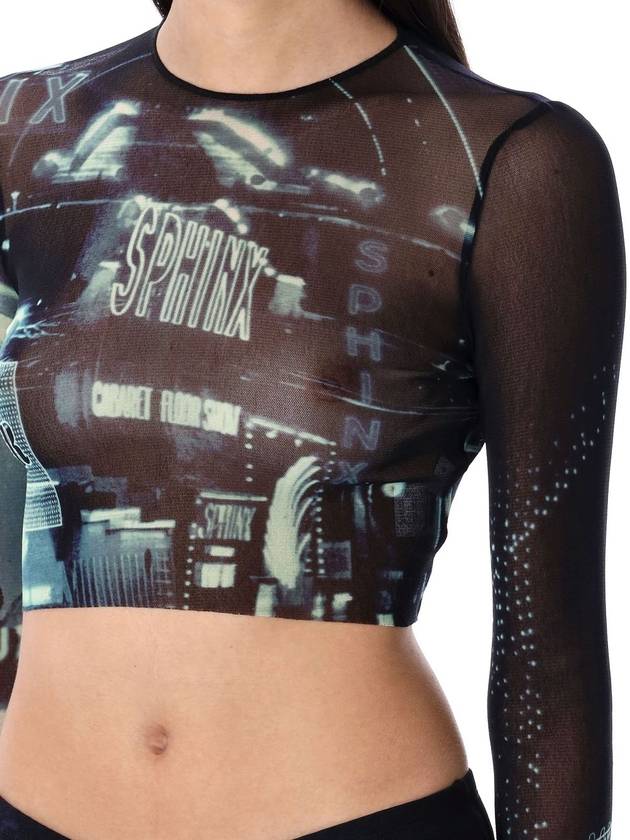 Turtle neck mesh top Pigalle - JEAN PAUL GAULTIER - BALAAN 3